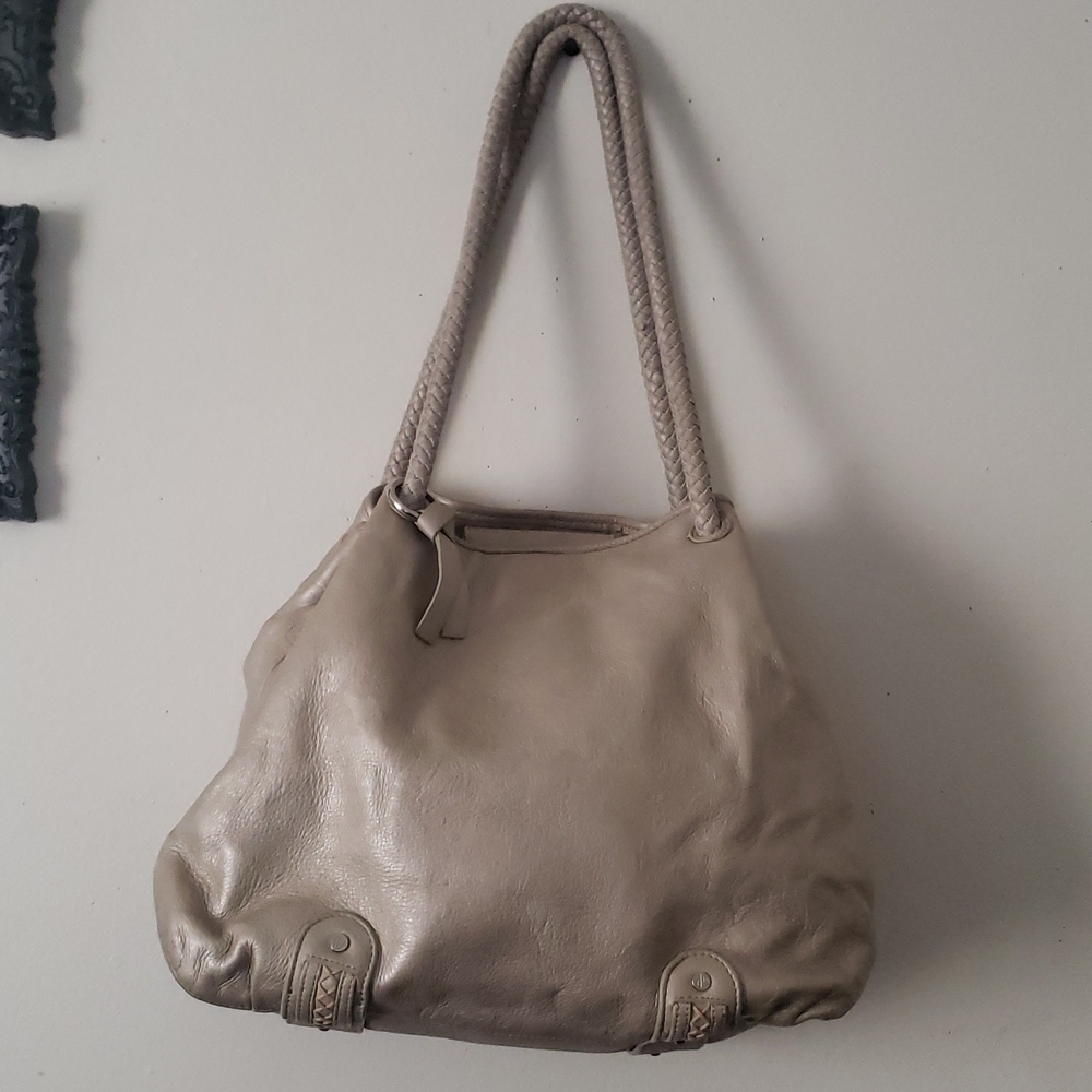 Eileen West Leather Shoulder Bag